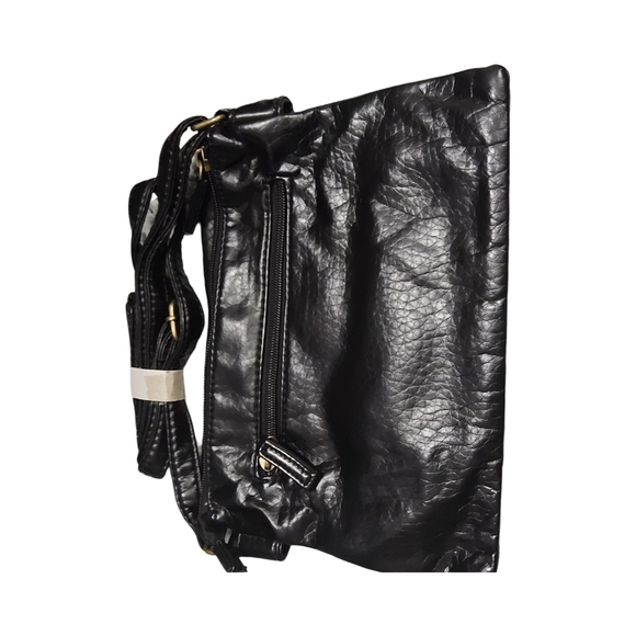 Ampere Creations black Women's Crossbody Bag Vegan Leather New - Picture 8 of 9